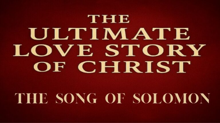 Song of Solomon Video Series Workbook