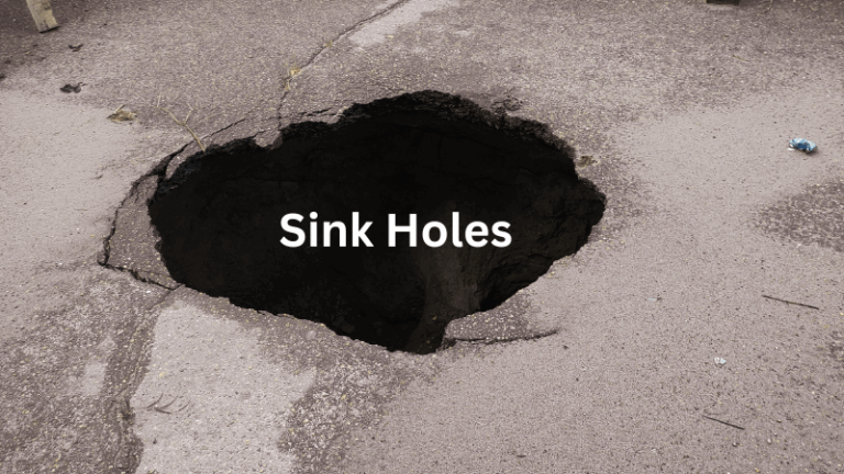 WHAT GOD SHOWED ME ABOUT SINKHOLES